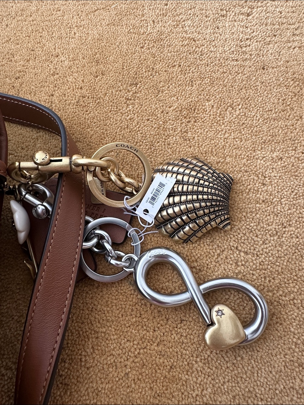 Coach Brown Leather Mini Backpack - Picture 2 of 4